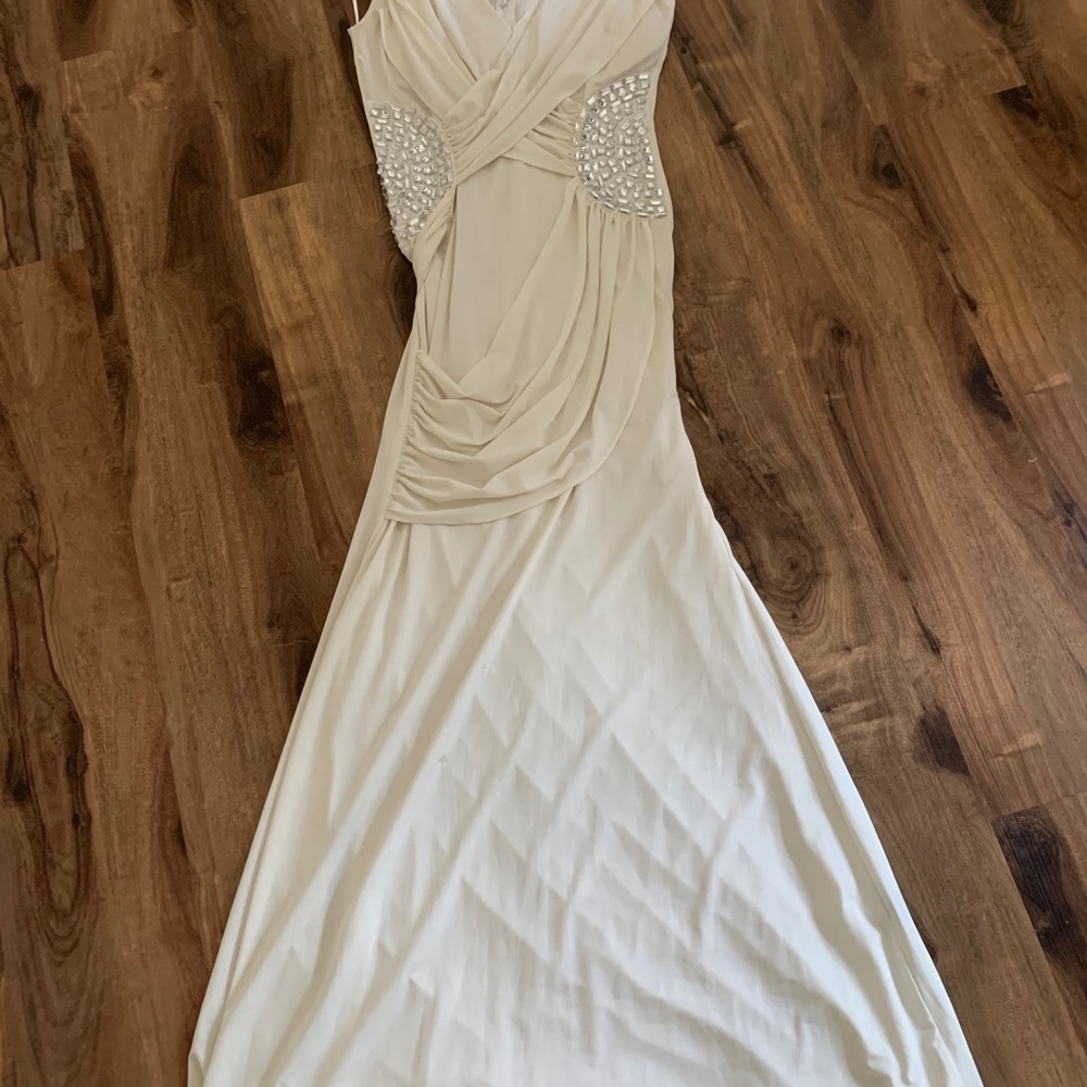 Medium ivory dress. Worn twice.